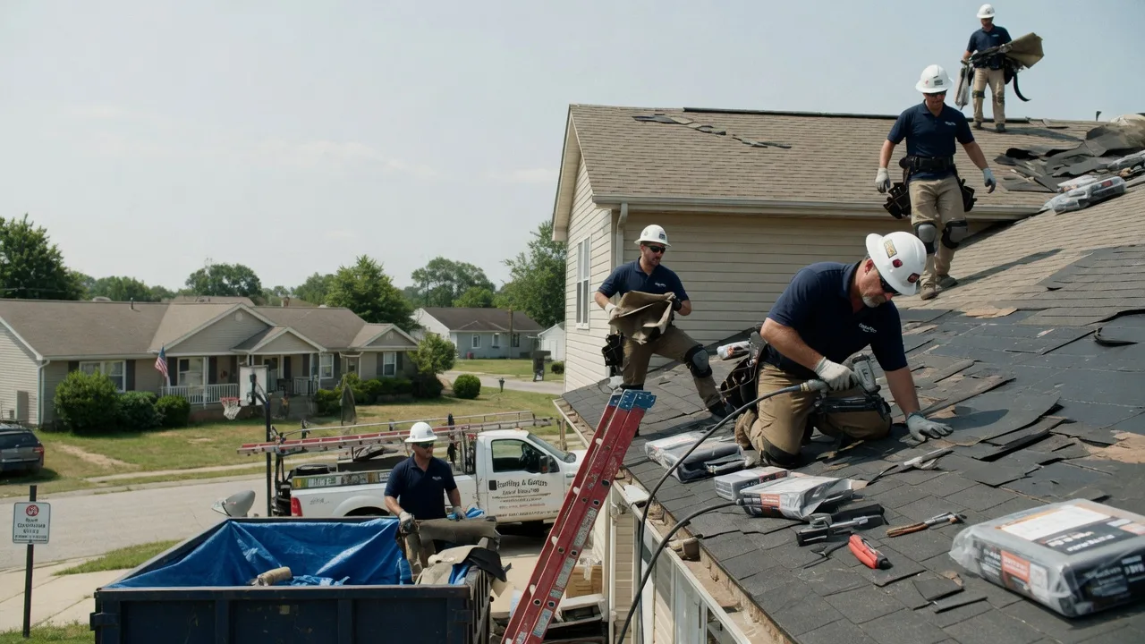 Roof Replacement in Sarahsville, OH near me